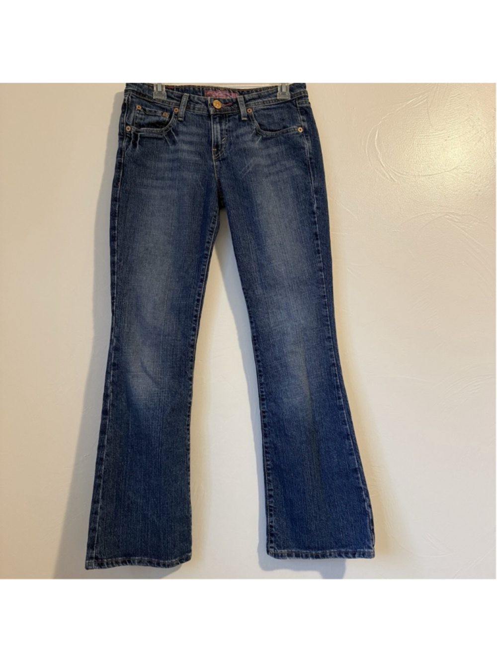 Levi’s 518 Superlow Bootcut Jeans Y2K Medium Wash Size 7 M Low Rise